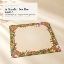 Blossom Lattice American Mah Jongg mat — editorial hero