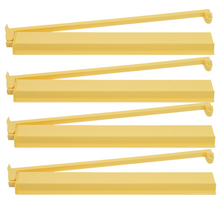 Lemon Yellow Classic Solid Mah Jongg Rack & Pusher Set, set of four