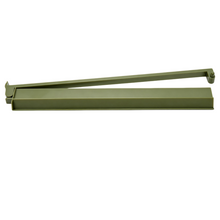 Olive Green Classic Solid Mah Jongg Rack & Pusher Set, single rack
