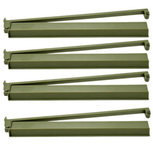 Olive Green Classic Solid Mah Jongg Rack & Pusher Set, set of four