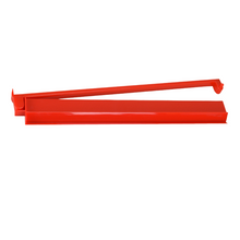 Classic Red Classic Solid Mah Jongg Rack & Pusher Set, single rack