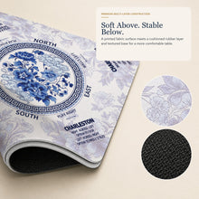 Porcelain Garden American Mah Jongg mat — layer construction
