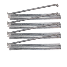 Crystal Clear Shimmer Crystal Mah Jongg Rack & Pusher Set, set of four
