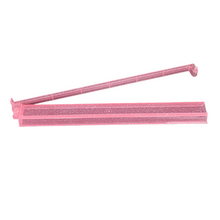 Crystal Pink Shimmer Crystal Mah Jongg Rack & Pusher Set, single rack