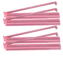 Crystal Pink Shimmer Crystal Mah Jongg Rack & Pusher Set, set of four
