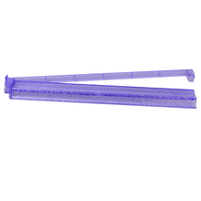 Crystal Purple Shimmer Crystal Mah Jongg Rack & Pusher Set, single rack