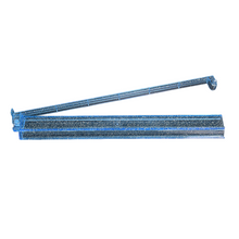 Crystal Blue Shimmer Crystal Mah Jongg Rack & Pusher Set, single rack