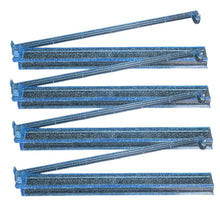 Crystal Blue Shimmer Crystal Mah Jongg Rack & Pusher Set, set of four