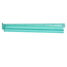 Crystal Aqua Shimmer Crystal Mah Jongg Rack & Pusher Set, single rack