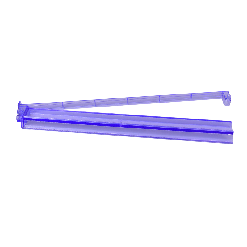 Transparent Lilac Transparent Color Mah Jongg Rack & Pusher Set, single rack