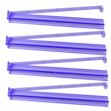 Transparent Lilac Transparent Color Mah Jongg Rack & Pusher Set, set of four