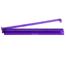 Transparent Purple Transparent Color Mah Jongg Rack & Pusher Set, single rack
