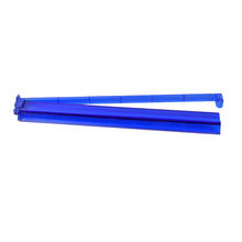 Transparent Blue Transparent Color Mah Jongg Rack & Pusher Set, single rack
