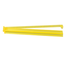 Transparent Yellow Transparent Color Mah Jongg Rack & Pusher Set, single rack