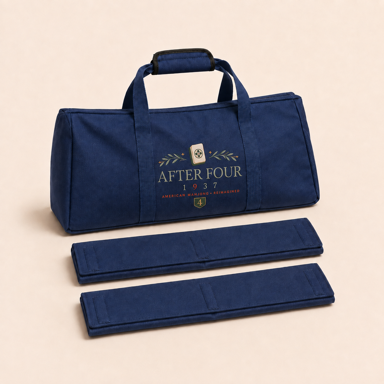 Navy Logo Bag Set